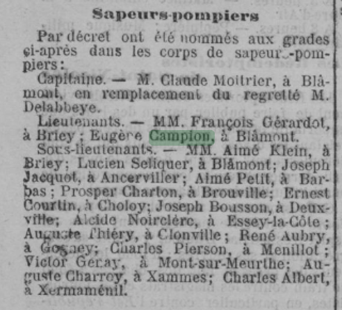 Archive du journal l'Est Républicain de 1903